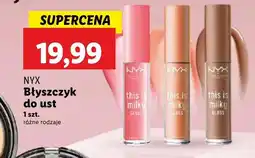 Lidl Błyszczyk do ust Nyx oferta