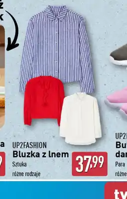 ALDI Bluzka z lnem UP2FASHION oferta
