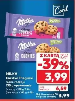 Kaufland Ciastka z kawałkami czekolady Pieguski oferta