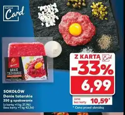 Kaufland Danie tatarskie Sokołów oferta