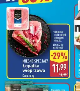 ALDI Lopatka wieprzowa oferta
