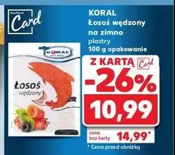 Kaufland Łosoś wędzony sałatkowy Koral (graal) oferta