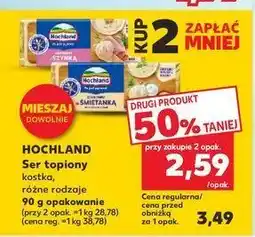 Kaufland Ser topiony śmietankowy Hochland oferta