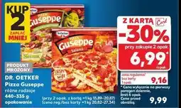 Kaufland Pizza shrek chorizo & green pepper Dr. oetker guseppe oferta