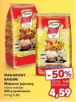 Kaufland Makaron babuni nitka Eko-mak oferta