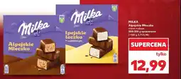 Kaufland Czekoladki waniliowe Milka alpejskie mleczko oferta