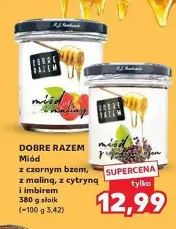 Kaufland Miód z cytryną i imbirem Pasieka kujawska oferta