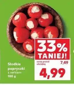 Kaufland Papryczki słodkie z serem oferta