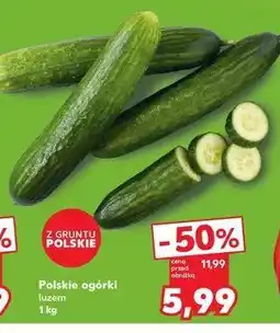 Kaufland Ogórki polskie oferta