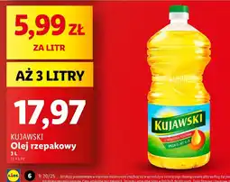 Lidl Olej rzepakowy Kujawski Kujawski kruszwica oferta