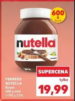 Kaufland Krem czekoladowo-orzechowy Nutella oferta