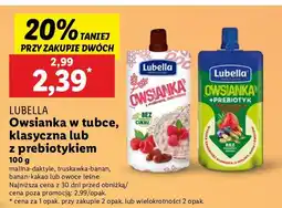 Lidl Owsianka bananowo-truskawkowa Lubella oferta