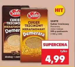 Kaufland Cukier trzcinowy demerara drobny Sante oferta