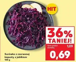Kaufland Surówka z czerwonej kapusty oferta