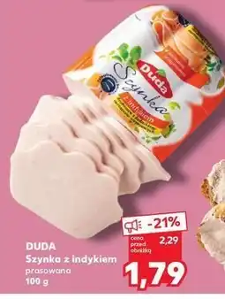 Kaufland Szynka z indyka prasowana Silesia duda oferta