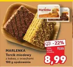 Kaufland Torcik miodowy z orzechami MARLENKA oferta