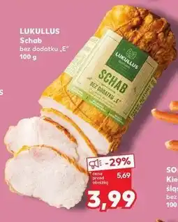 Kaufland Schab bez dodatku e Lukullus oferta
