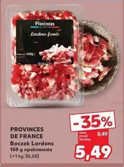Kaufland Boczek wędzony lardons Provinces de france oferta