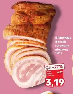 Kaufland Boczek rolowany Kabanos oferta