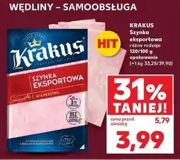 Kaufland Szynka eksportowa Krakus animex oferta