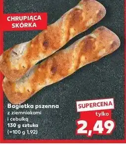 Kaufland Bagietka z ziemniakami i cebulką oferta
