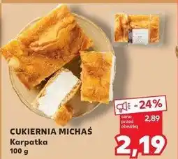 Kaufland Ciasto karpatka CUKIERNIA MICHAŚ oferta