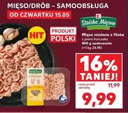 Kaufland Mięso mielone z fileta z piersi kurczaka Stoisko mięsne oferta