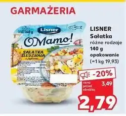 Kaufland Sałatka śledziowa z jajkiem Lisner o mamo! oferta