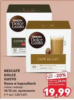 Kaufland Kawa cafe au lait Nescafe oferta