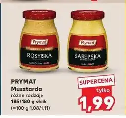 Kaufland Musztarda rosyjska Prymat oferta