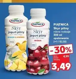Kaufland Jogurt wiśnia Piątnica skyr oferta