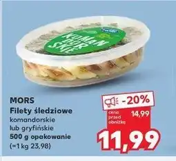 Kaufland Filety śledziowe gryfickie Mors ryby oferta