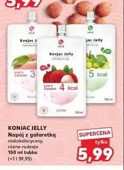 Kaufland Galaretka liczi Konjac jelly oferta