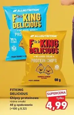 Kaufland Chipsy proteinowe fromage FITKING DELICIOUS oferta