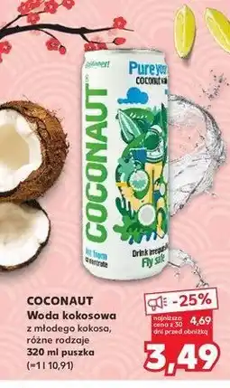 Kaufland Woda kokosowa Coconaut oferta