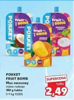 Kaufland Mus proteinowy kokosowy Pokket oferta