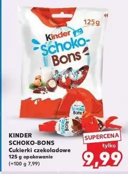 Kaufland Cukierki czekoladowe Kinder schoko-bons oferta