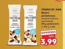 Kaufland Baton proteinowy orzech arachidowy Foods by ann oferta