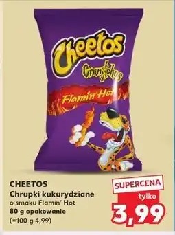 Kaufland Chrupki flamin hot Cheetos crunchos oferta