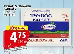 Prim Market Twaróg półtłusty Zambrowski 250g Mlekpol oferta