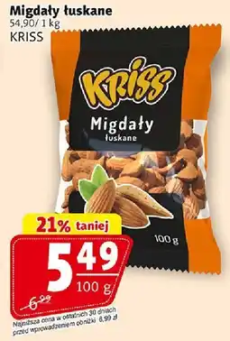Prim Market Migdały łuskane 100g Kriss oferta