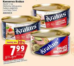 Prim Market Konserwa Krakus różne rodzaje 300g ANIMEX oferta