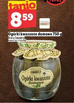 Topaz Ogórki kwaszone domowe Bracia Zawadzcy oferta