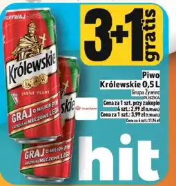 Topaz Piwo Królewskie oferta