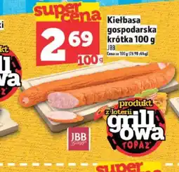 Topaz Kiełbasa gospodarska krótka JBB oferta