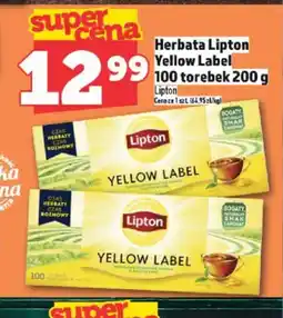 Topaz Herbata Lipton Yellow Label oferta