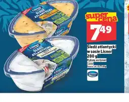 Topaz Sledź atlantycki w sosie Lisner oferta
