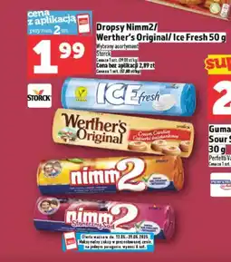 Topaz Dropsy Nimm2/ Werther's Original/ Ice Fresh oferta