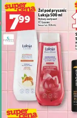 Topaz Zel pod prysznic Luksja oferta