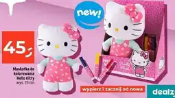 Dealz Maskotka do kolorowania hello kitty oferta